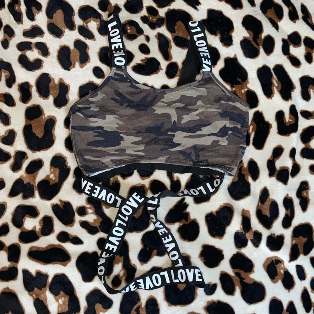 Army Crop Top